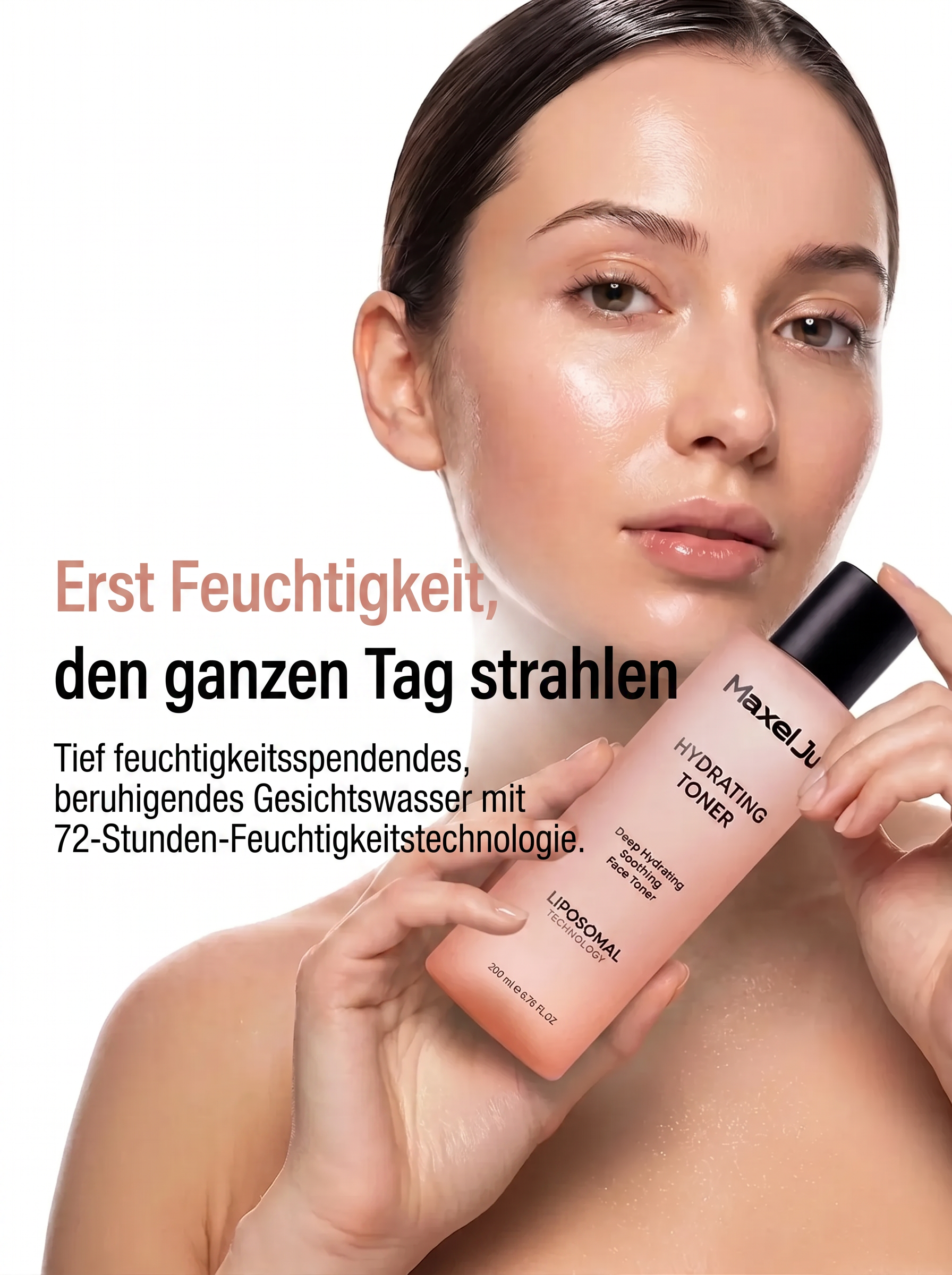Hydrating Toner - Feuchtigkeitsausgleichendes und regenerierendes Gesichtswasser (Für trockene und empfindliche Haut)