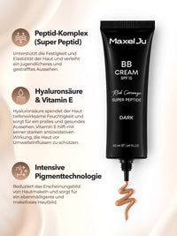 BB Cream SPF 15 Dark - Stark deckende und tonausgleichende Pflegecreme