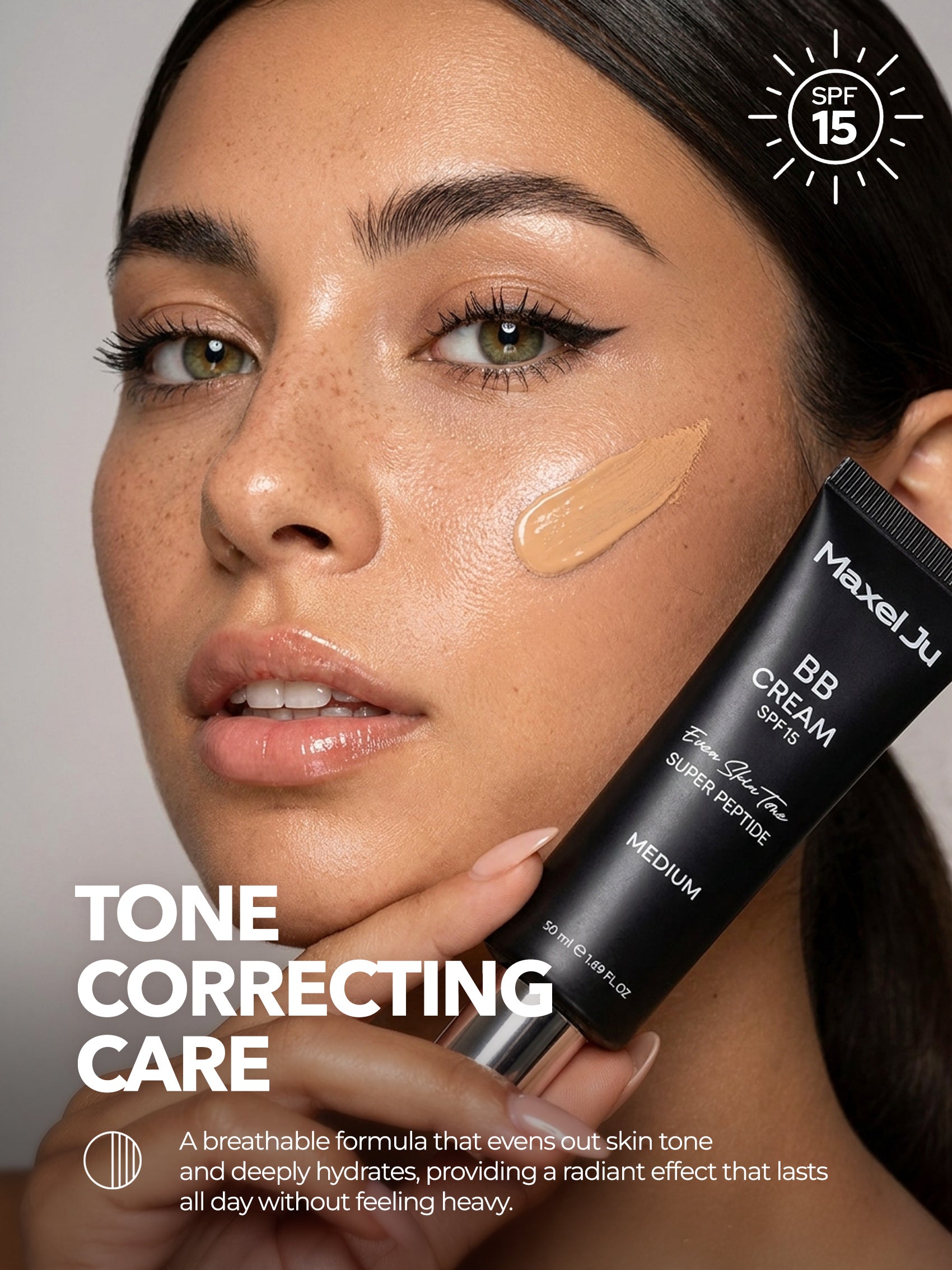 BB Cream SPF 15 Medium - Tone-Evening Care Cream
