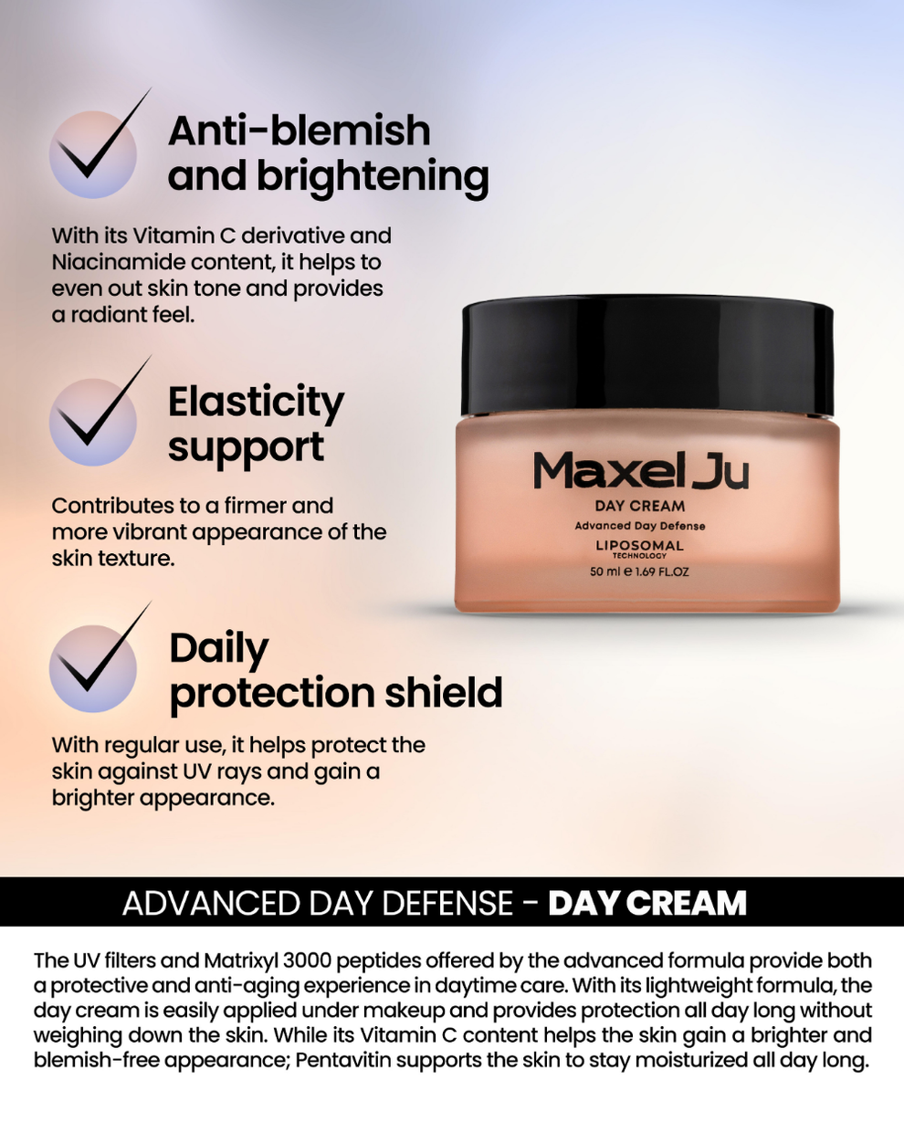 MAXEL JU Day Cream (50 ML) Night Cream (50ML) Day and Night Moisturizing Care Set