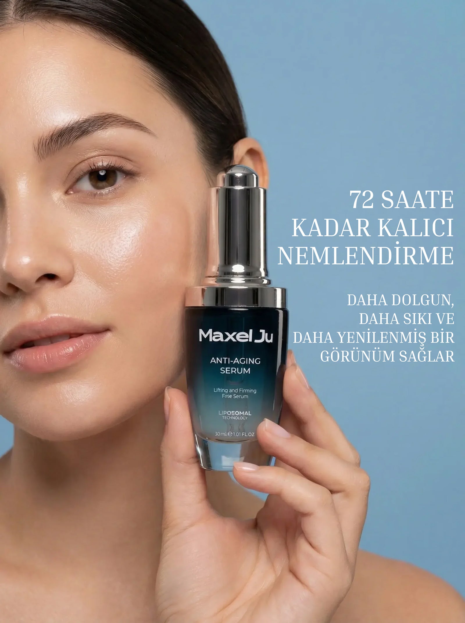 Anti Aging Serum - Kırışıklık Karşıtı ve Sıkılaştırıcı Yüz Serumu