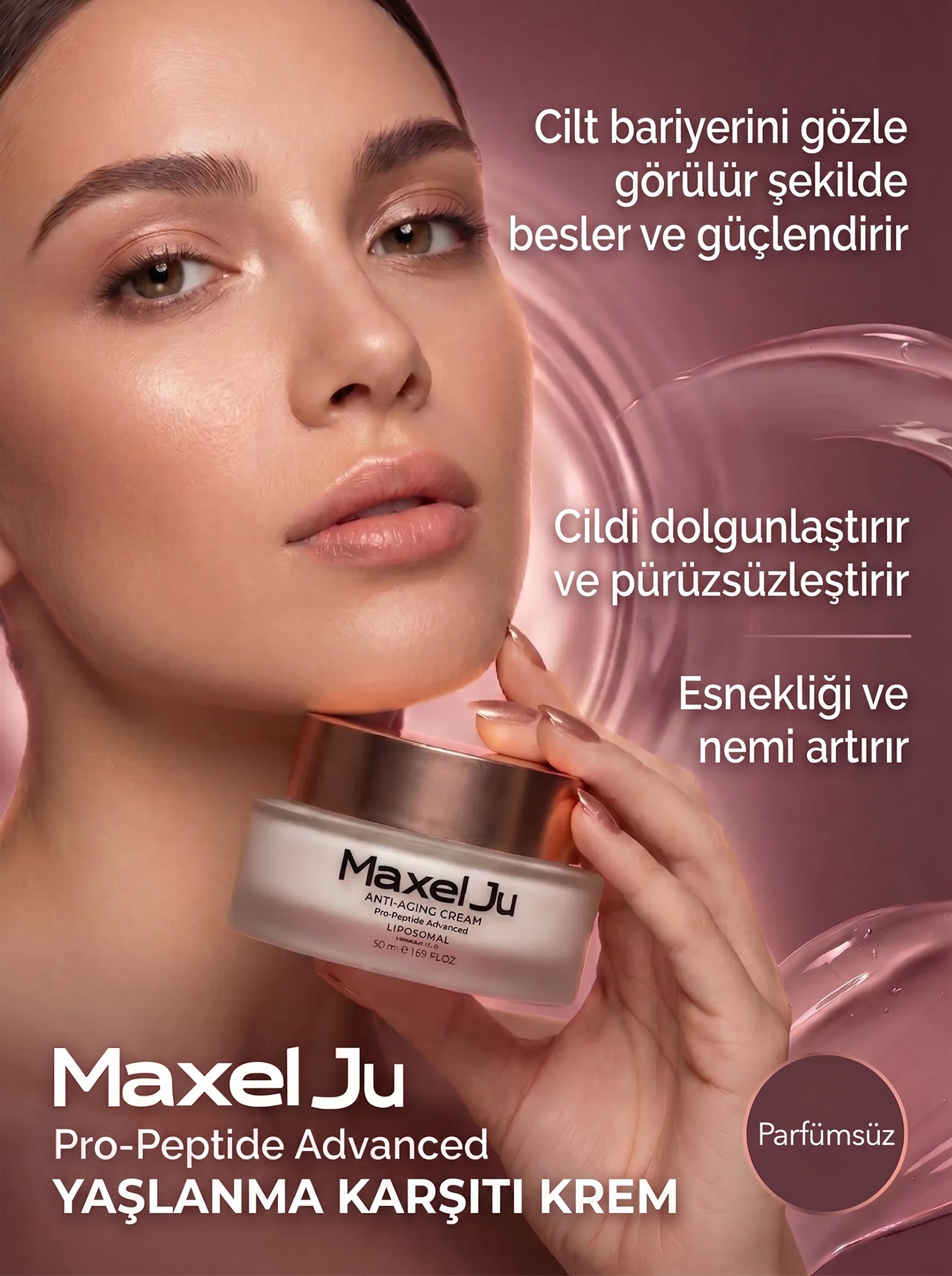 Anti Aging Cream - Kırışıklık Karşıtı ve Sıkılaştırıcı Yüz Kremi
