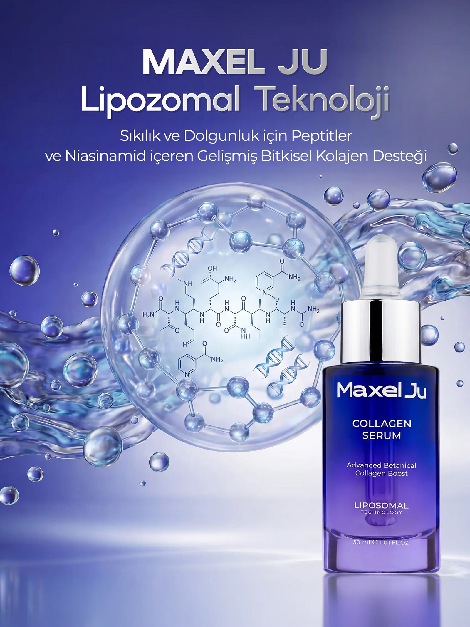 Collagen Serum - Sıkılaştırıcı ve Dolgunlaştırıcı Serum