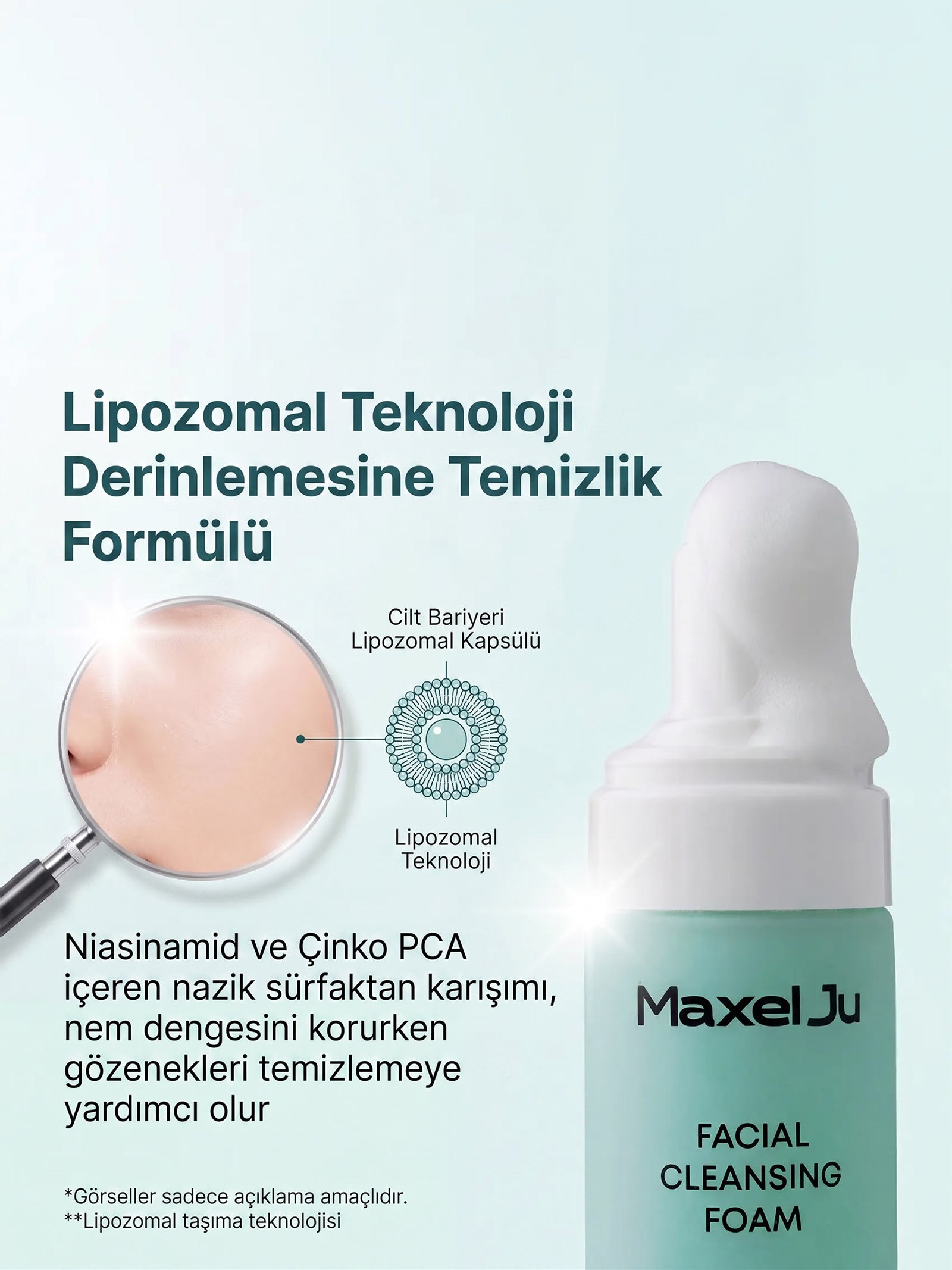 Facial Cleansing Foam - Yüz Temizleme Köpüğü