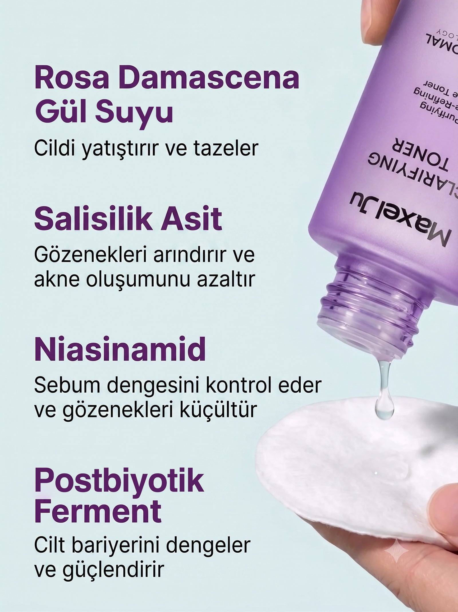 Clarifying Toner - Gözenek Sıkılaştırıcı ve Arındırıcı Tonik (Yağlı ve Karma Ciltler İçin)