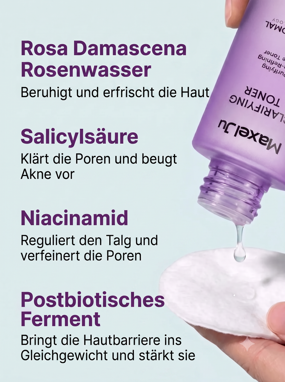 Clarifying Toner - Porenverfeinerndes und klärendes Gesichtswasser (für fettige und Mischhaut)