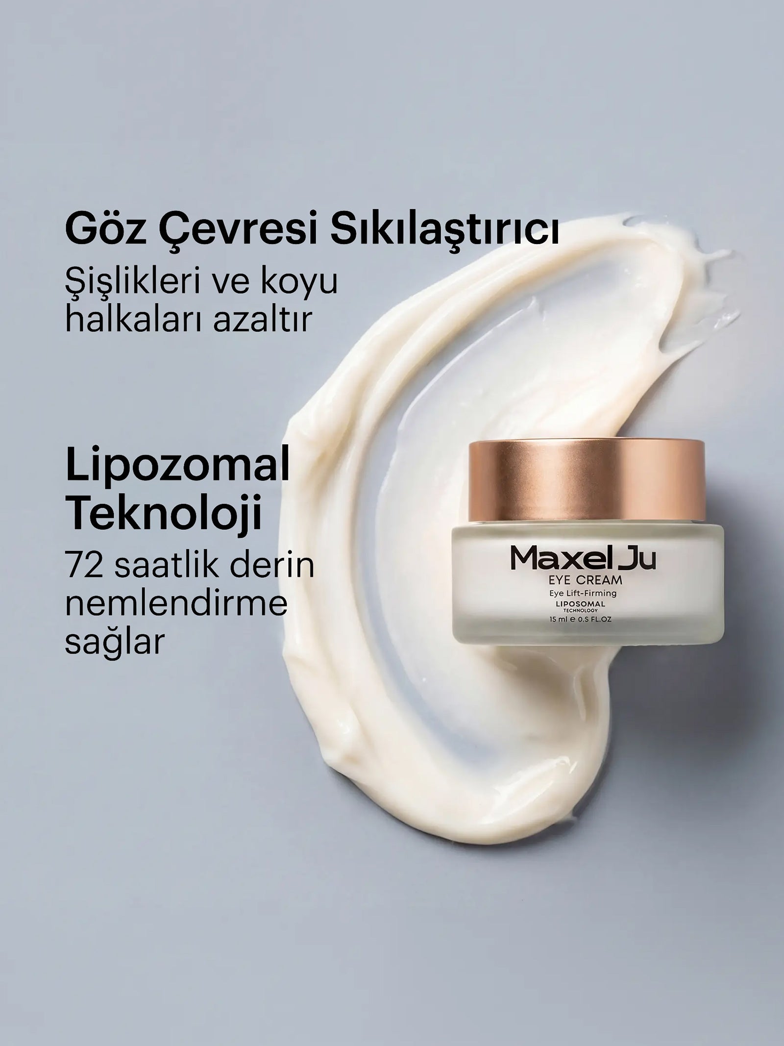 Eye Cream - Morluk ve Torbalanma Karşıtı Sıkılaştırıcı Göz Kremi
