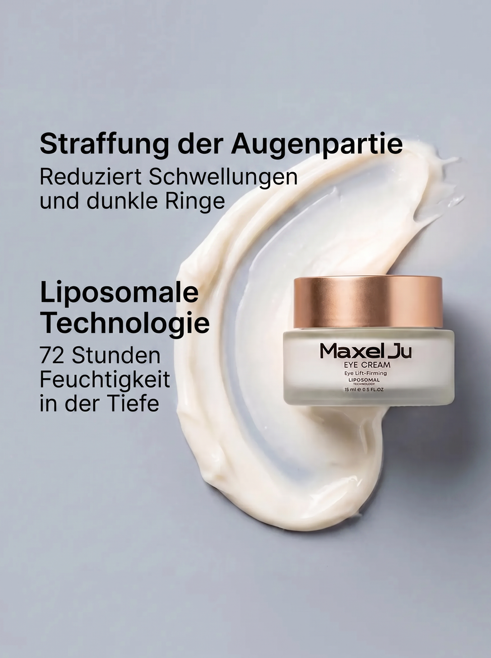 Eye Cream - Straffende Augencreme gegen Augenringe und Tränensäcke