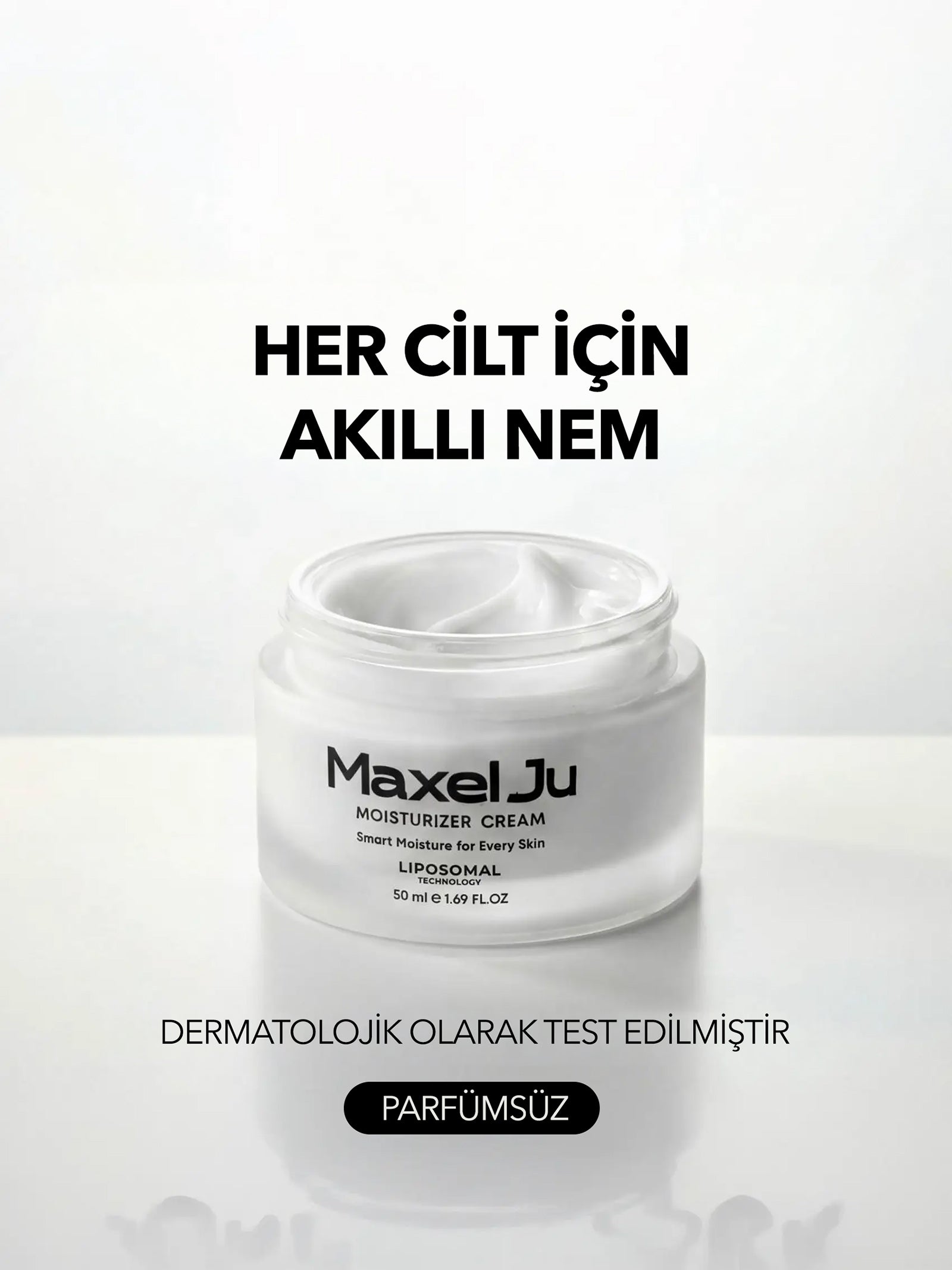 Moisturizer Cream - Elastikiyet Destekli Akıllı Nemlendirici Bakım Kremi