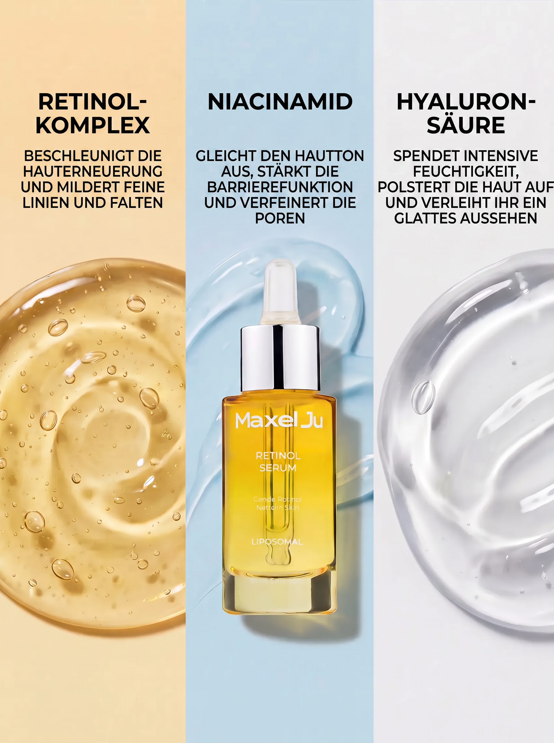 Retinol Serum - Anti-Aging und Hauterneuerndes Serum