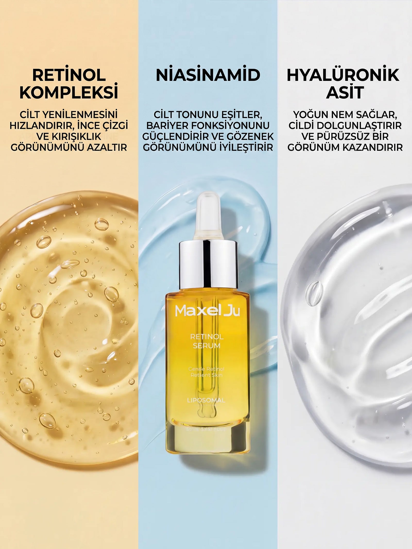 Retinol Serum - Yaşlanma Karşıtı ve Cilt Yenileyici Serum