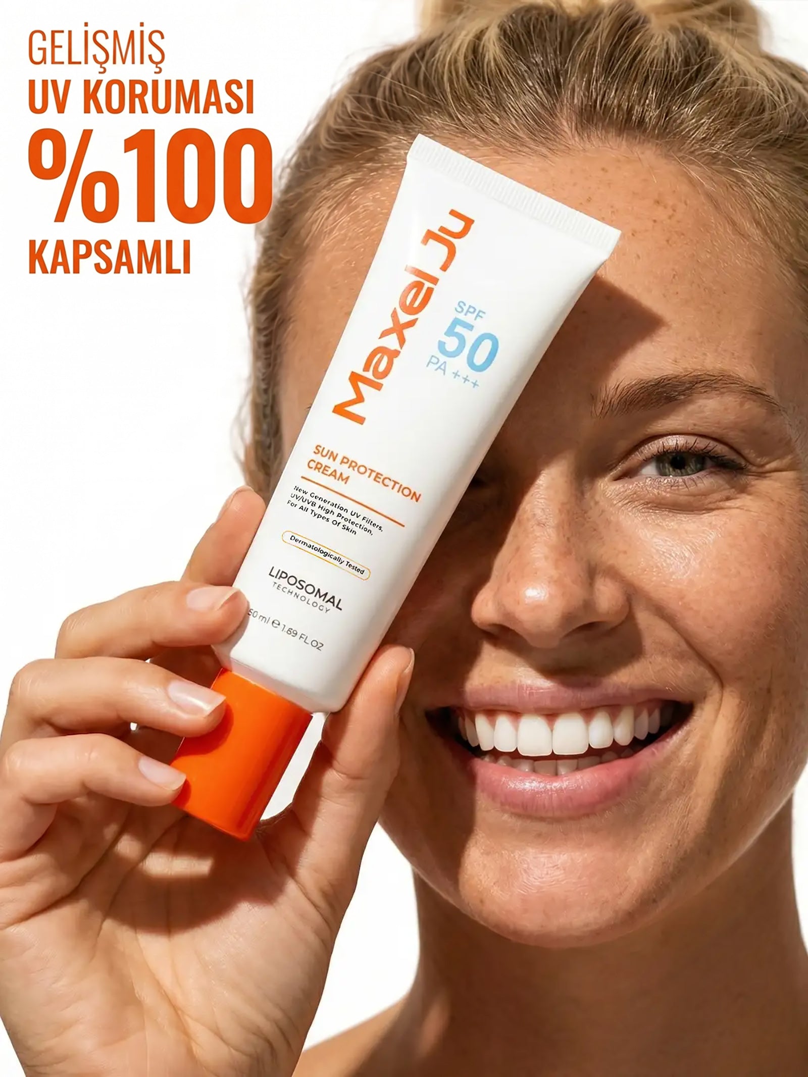 50+ SPF Sun Protection Cream - Güneş Koruyucu