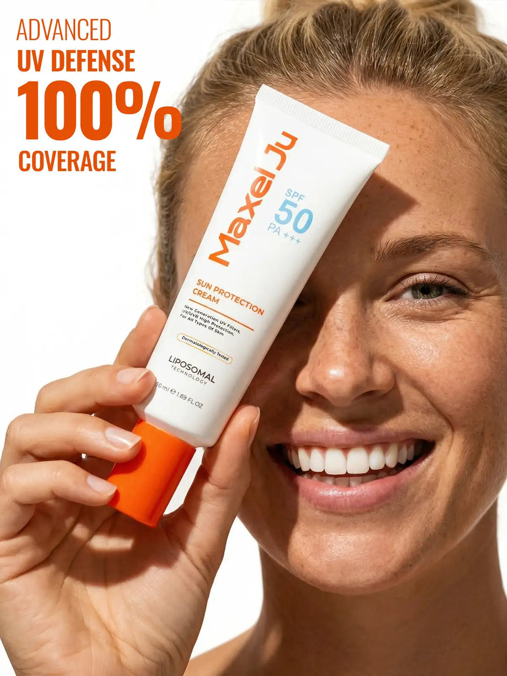 50+ SPF Sun Protection Cream - Sunscreen
