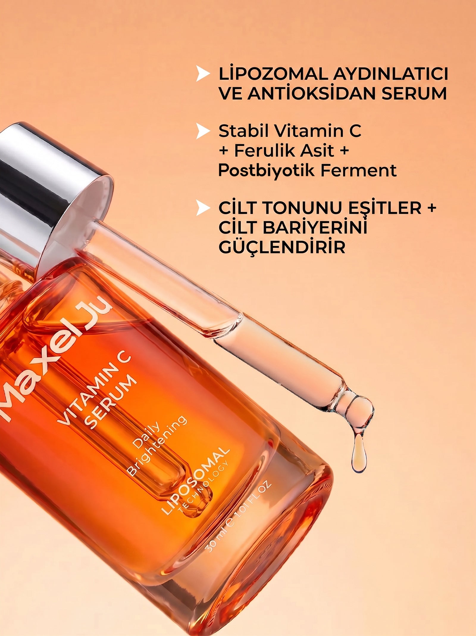 Vitamin C Serum - Aydınlatıcı ve Leke Karşıtı Serum