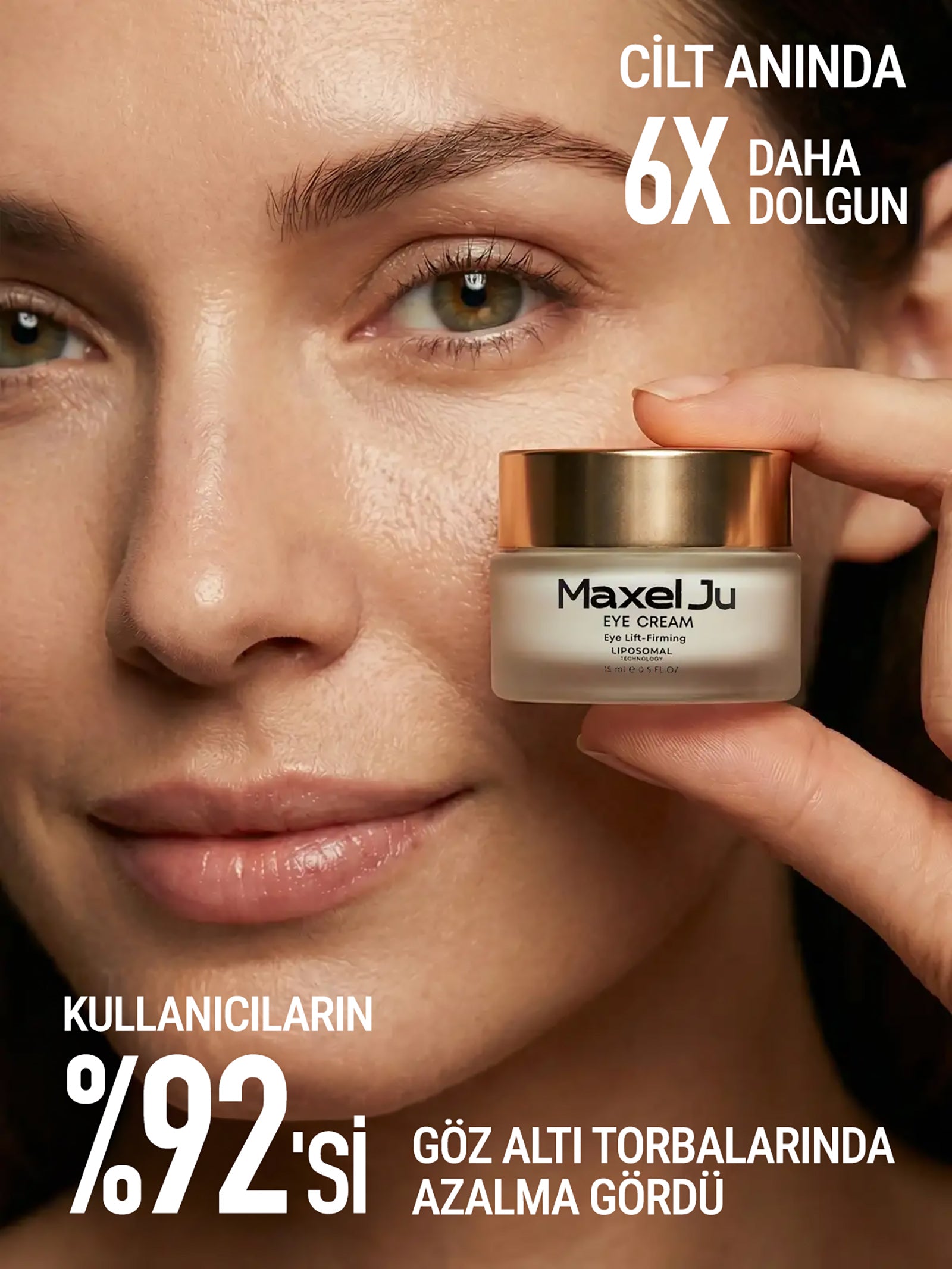 Eye Cream - Morluk ve Torbalanma Karşıtı Sıkılaştırıcı Göz Kremi