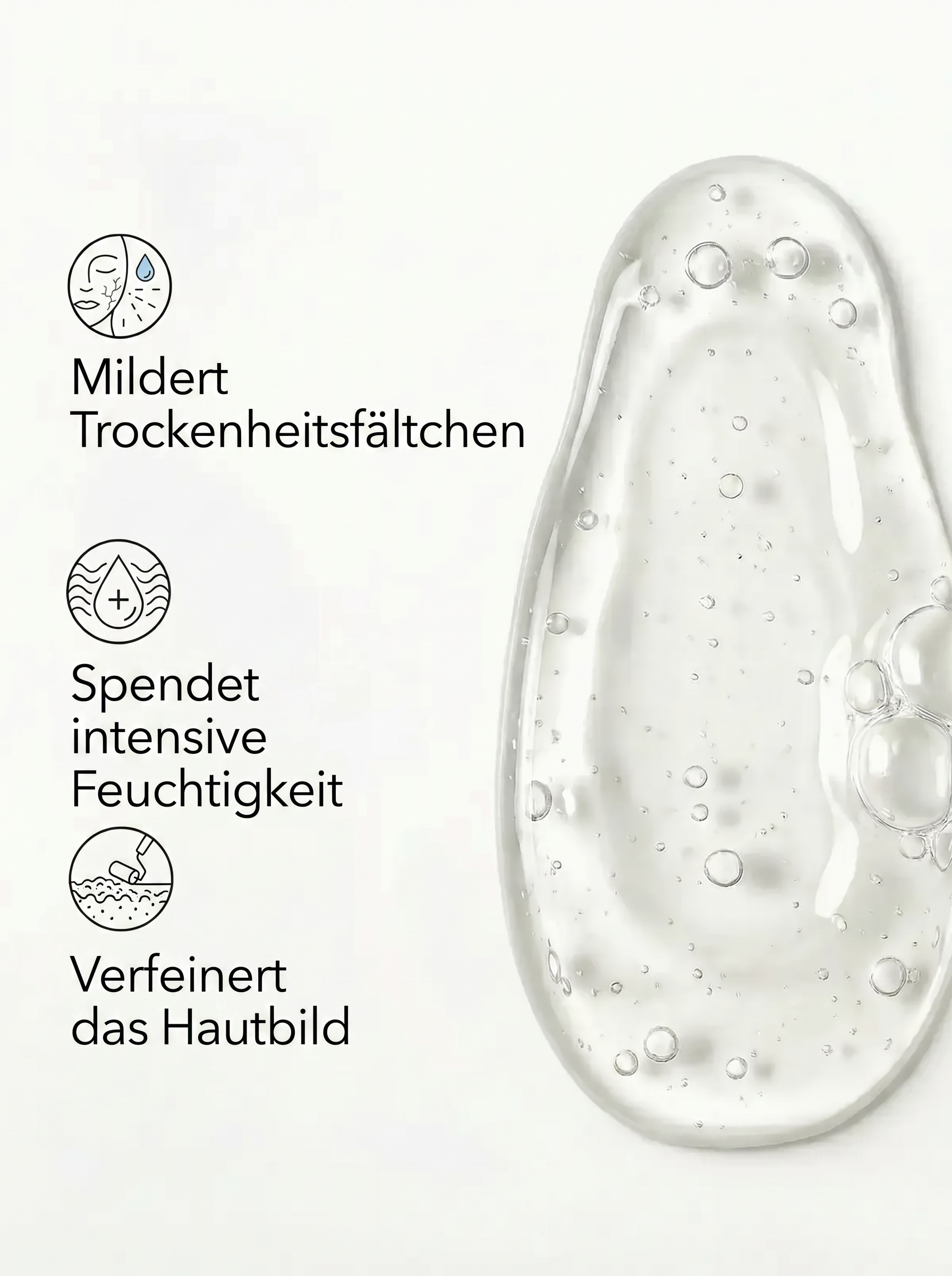 Hyaluronsäure Serum - Intensiv Feuchtigkeitsspendendes und Aufpolsterndes Serum