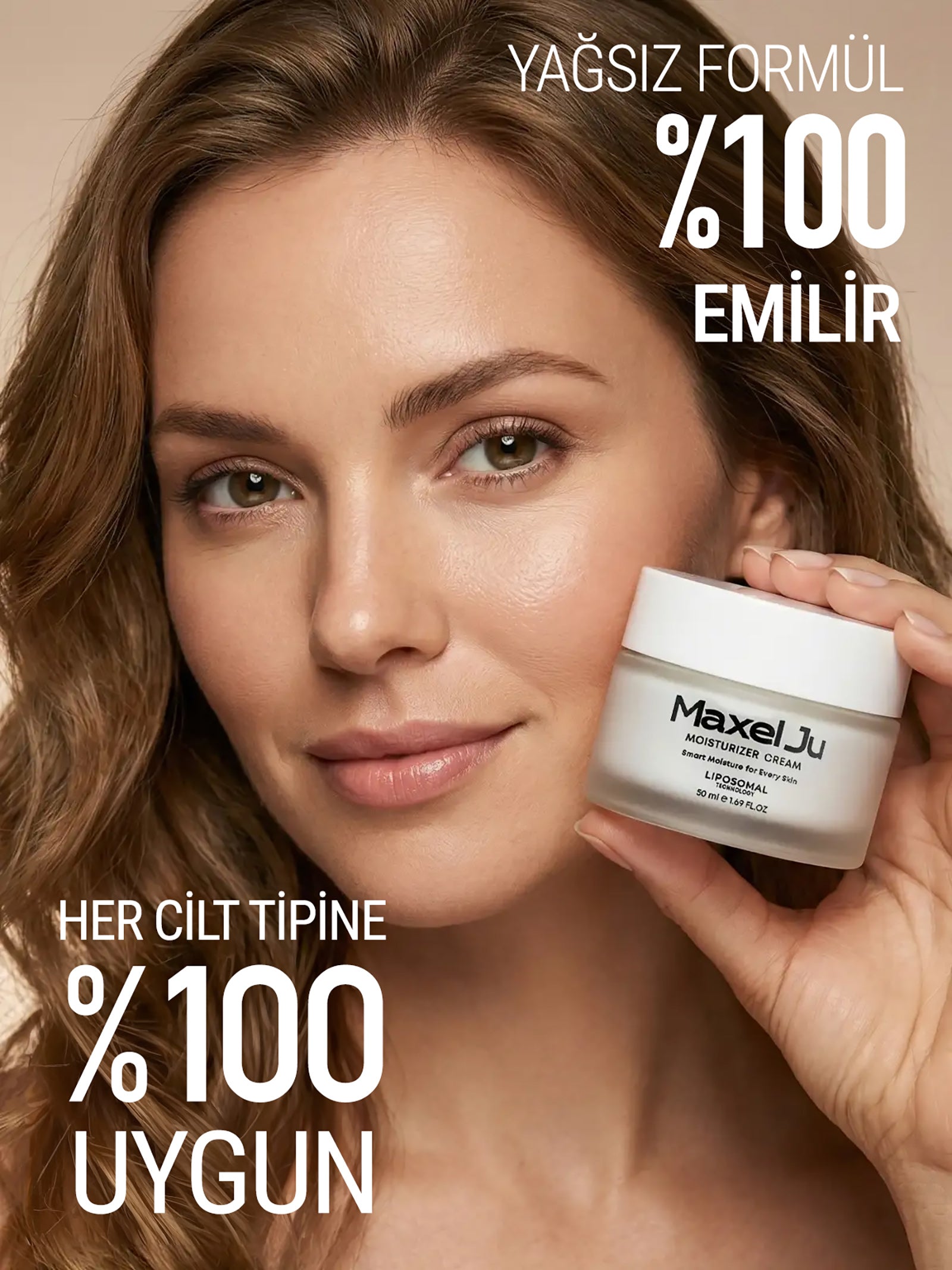 Moisturizer Cream - Elastikiyet Destekli Akıllı Nemlendirici Bakım Kremi