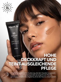 BB Cream SPF 15 Dark - Stark deckende und tonausgleichende Pflegecreme