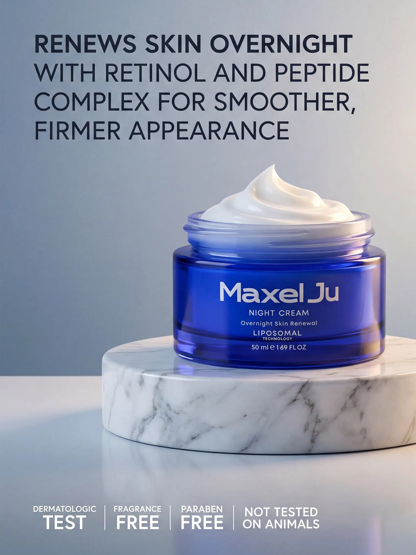 Image of Maxel JU Night Cream ingredients detail