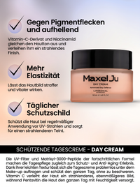 MAXEL JU Nachtcreme (50 ML) Tagescreme (50 ML) Feuchtigkeitspflegeset für Tag und Nacht