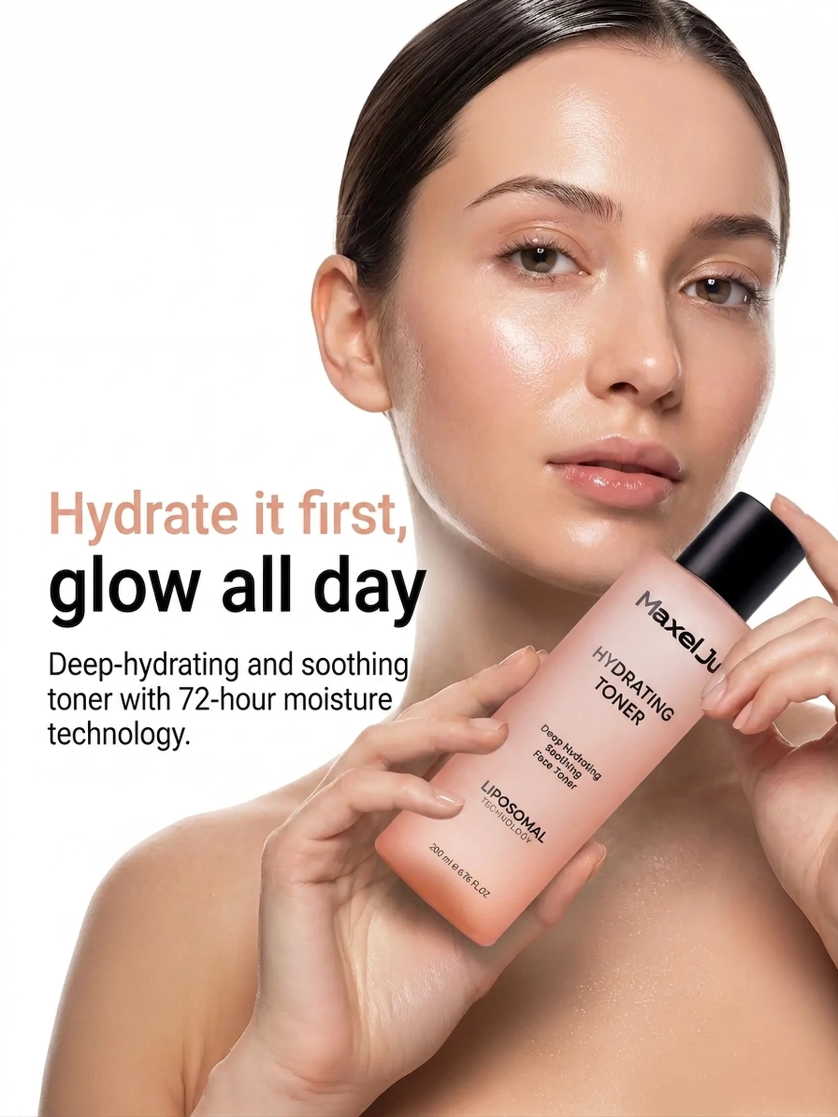 Maxel JU Hydrating Toner with packaging